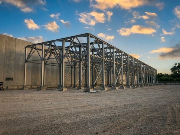 struttura silos mantova carpenteria ottone