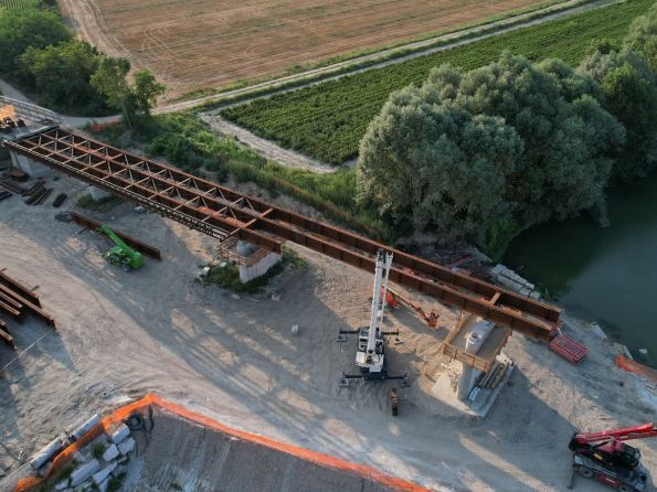 ponte in corten asti carpenteria ottone